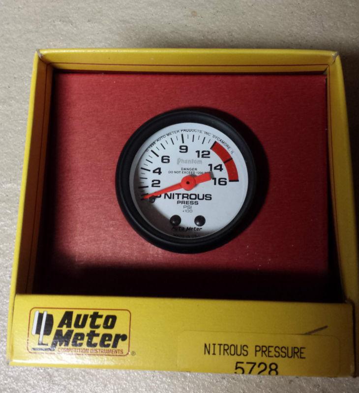 Autometer phantom nitrous gauge!