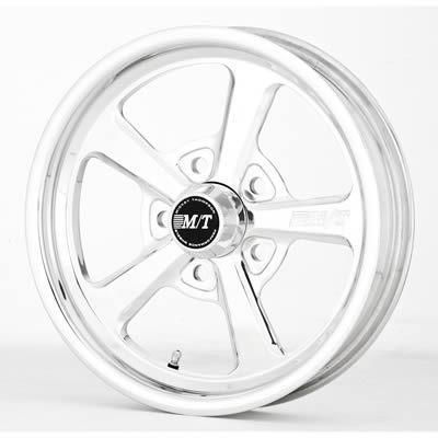 Mickey thompson pro-5 drag polished wheel 15"x3.5" 5x4.5" bc set of 2