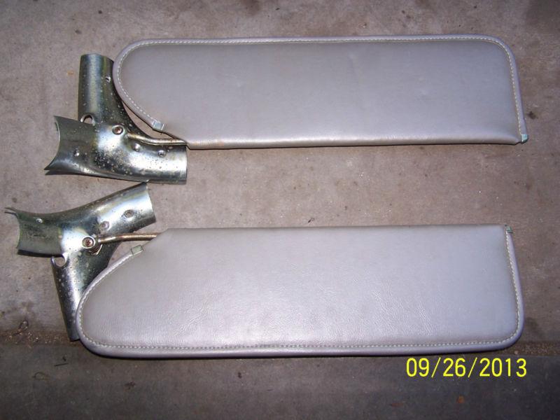 1957 chrysler imperial windshield sun visors