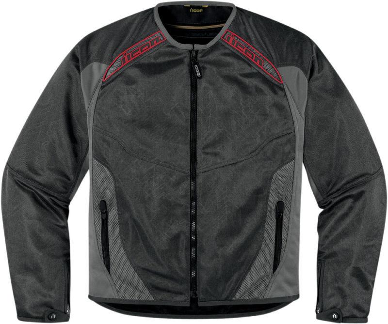 Icon anthem grey mesh jacket 2013 motorcycle
