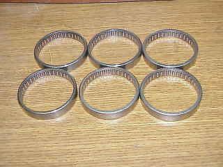 6 new 60 mm roller camshaft roller bearings nascar arca scca chevy ford toyota