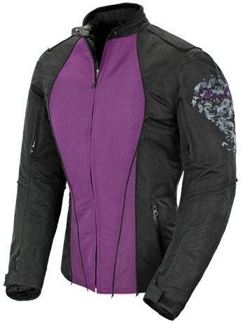 Joe rocket womens alter ego 3.0 purple xl textile motorcycle jacket