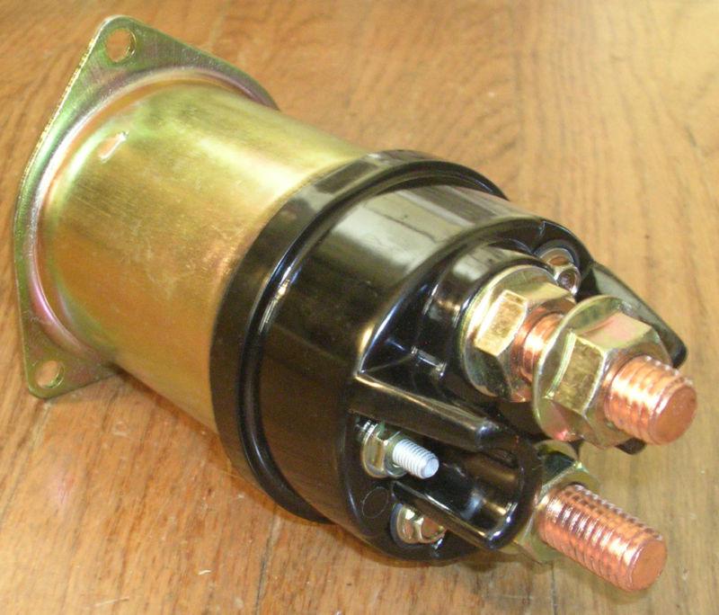 Delco 12 volt 42mt new starter solenoid , assembled in the usa