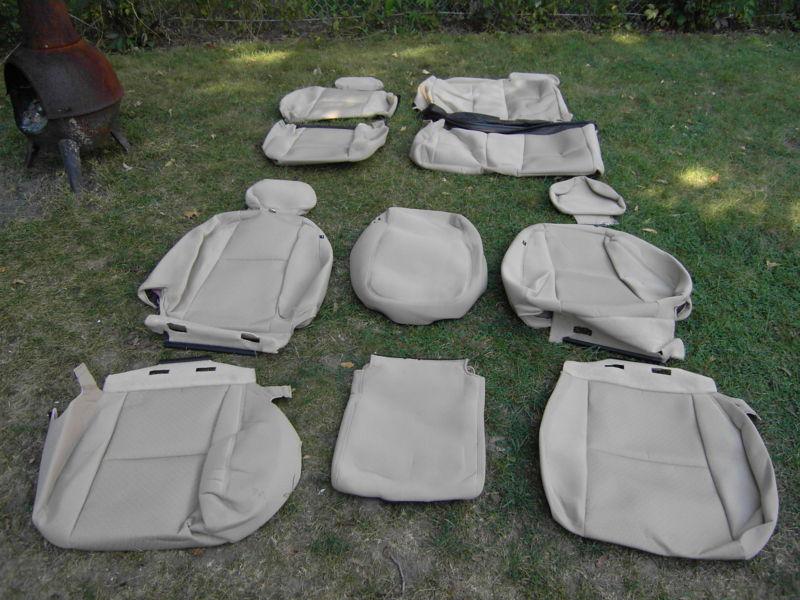 Factory oem upholestry seat covers for 2007-2012 silverado