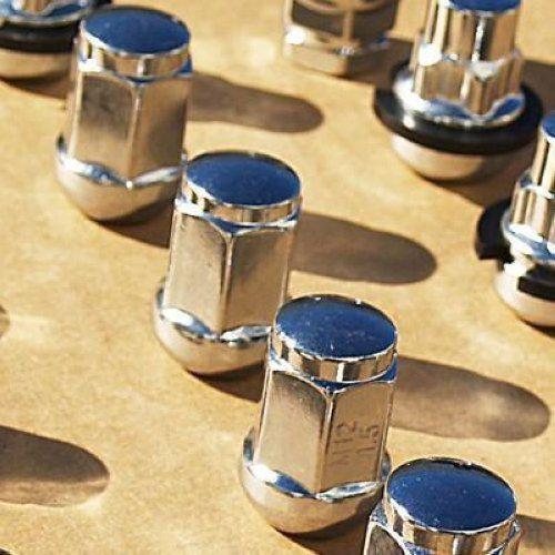 Set of 20 chrome acura lug nuts bolts fit tl cl rl integra rsx tsx mdx legend