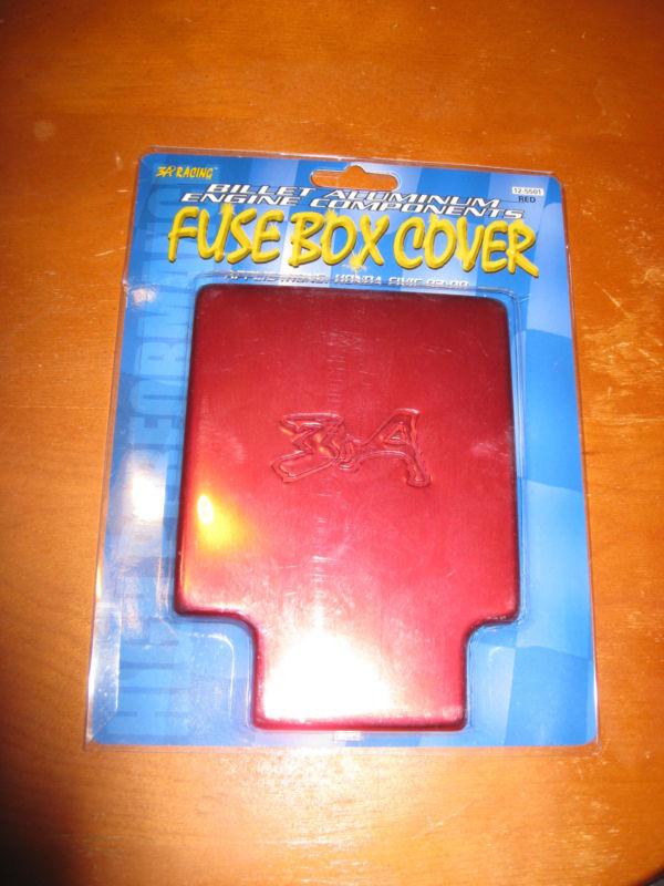 Fuse box cover honda civic 92-00 red