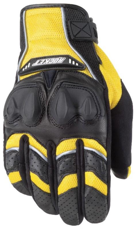 Joe rocket phoenix 4.0 yellow motorcycle glove medium m