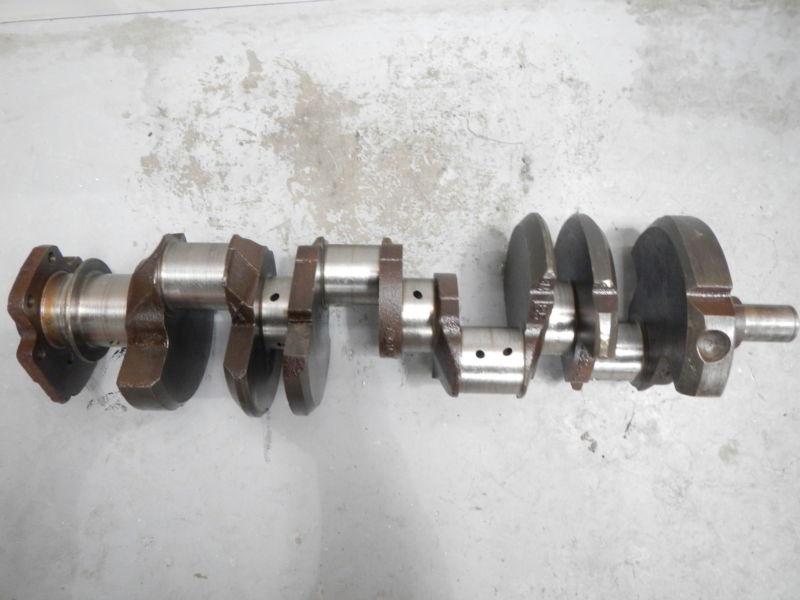 Chevy 350 oe cast iron crankshaft 2 pc seal 3932442  442