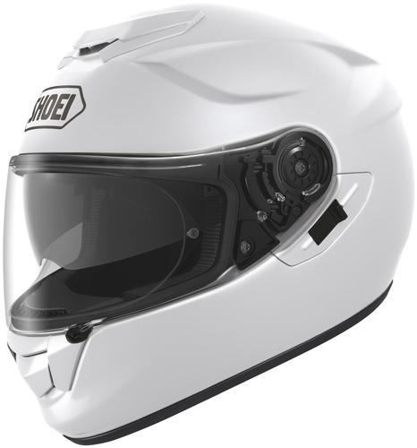 New shoei gt-air full-face solid adult helmet, white, xl