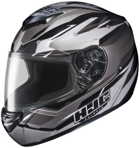 Hjc cs-r2 2014 sawtooth helmet silver