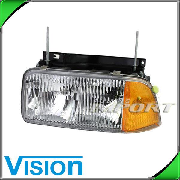 Driver side left l/h headlight lamp composite assembly 1995-97 gmc jimmy sonoma