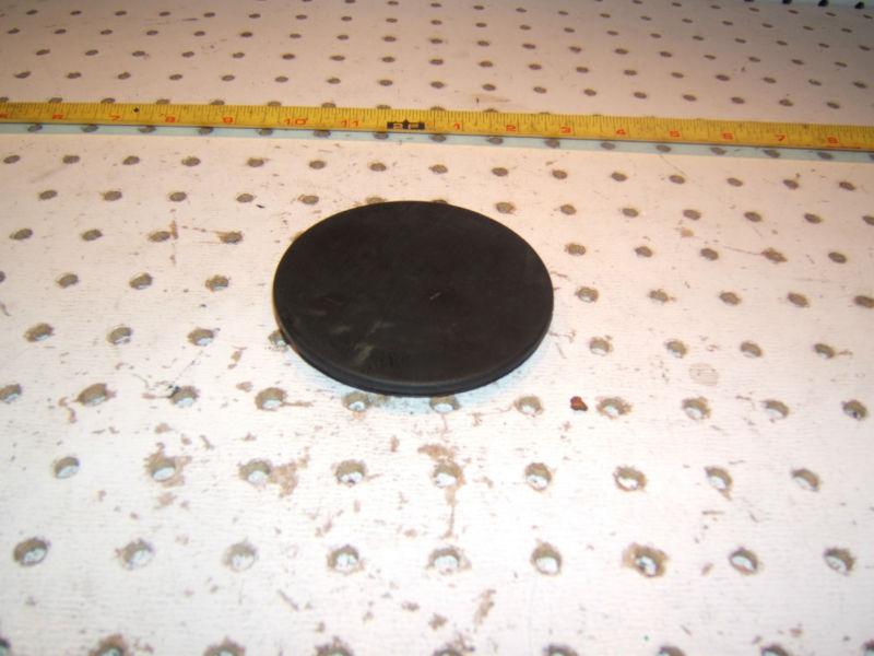Mercedes ponton sending unit rubber black 1 early round  cover, i cover only