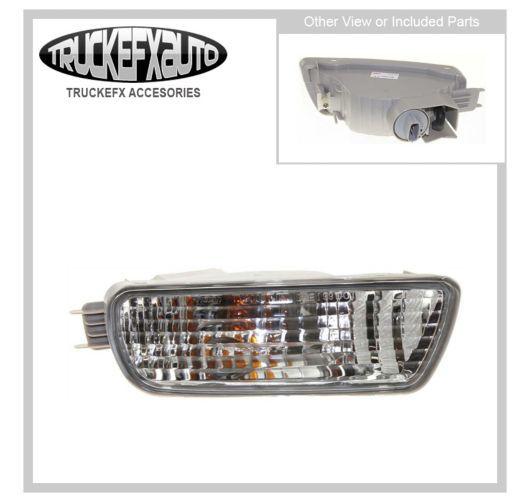 8151004080 side marker light with bulbs new clear lens right hand rh passenger