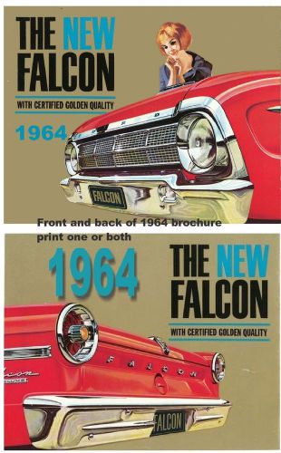 Ford falcon futura  ranchero custom t tee shirt shirts from old ads / brochures