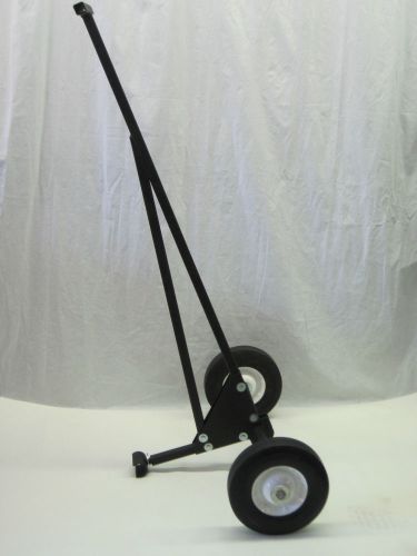 Dragster dolly load and lift easily lifts 18&#034; powder coated black made in usa