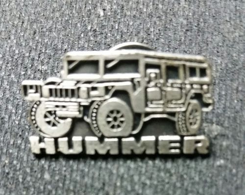 Dealer promo rare hummer pewter lapel pin