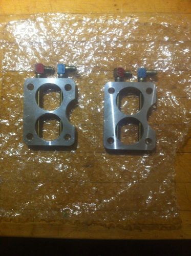 2 nos nitrous plates for weber dellorto vw bug sandrrail dual carb nice nr