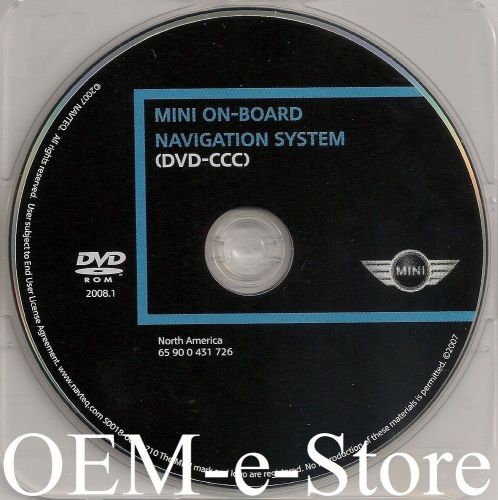 2008 2009 mini cooper / s / coupe / convertible navigation oem dvd map us canada
