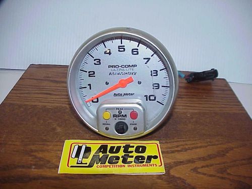 Purchase AutoMeter Pro Comp Ultra 10,000 RPM Memory Tachometer for