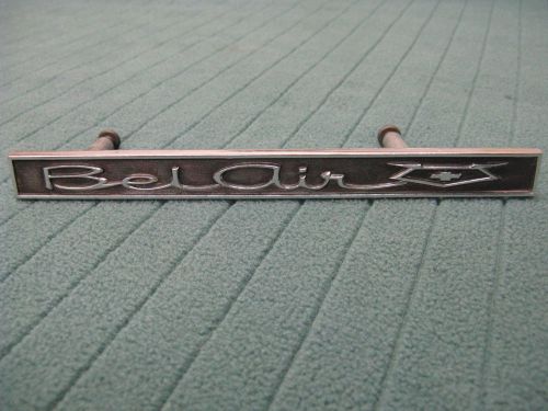 1965 1966 65 66 chevrolet bel air glove box emblem