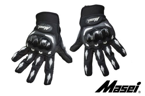 Masei 103 black gray motorcycle &amp; motocross glove gloves free shipping p2