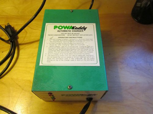 Powakaddy automatic charger