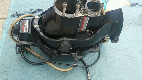 Alpha 1 transom with steering gear