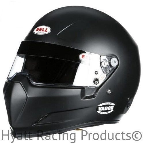 Bell vador auto racing helmet sa2010 - 2x-small (54-55) / matte black