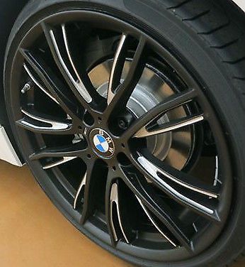 Bmw factory oem 20&#034; m double spoke style 624 wheel set pirelli tires 36112287897