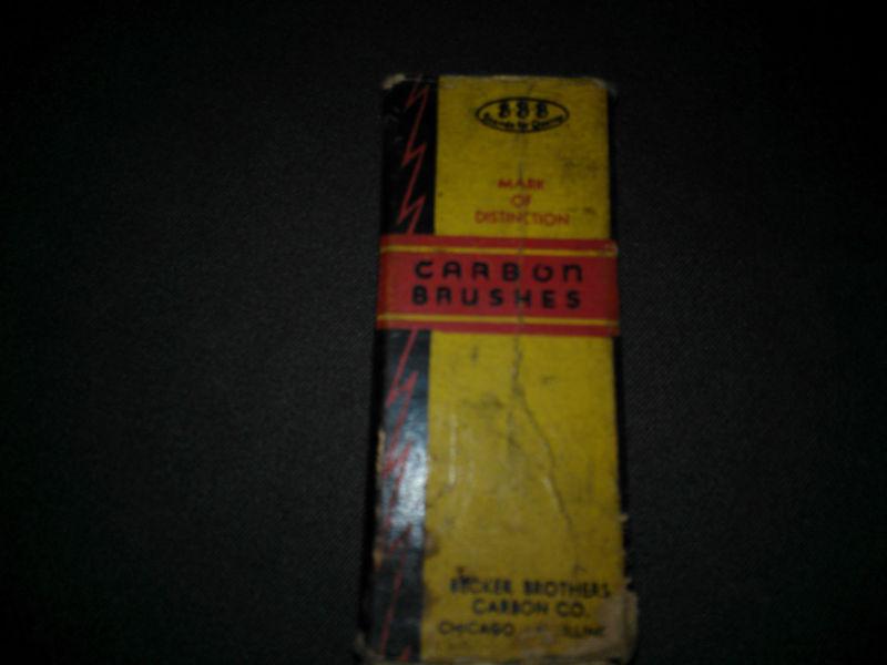 Becker brothers carbon brushes rx31 vintage welding tool nos