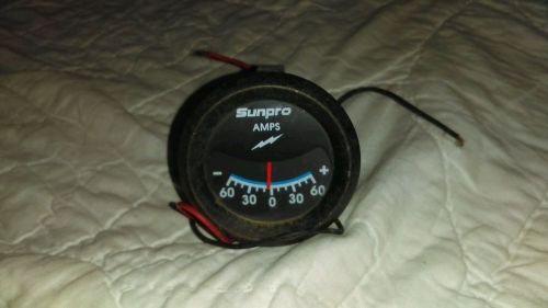 Sunpro amps gauge