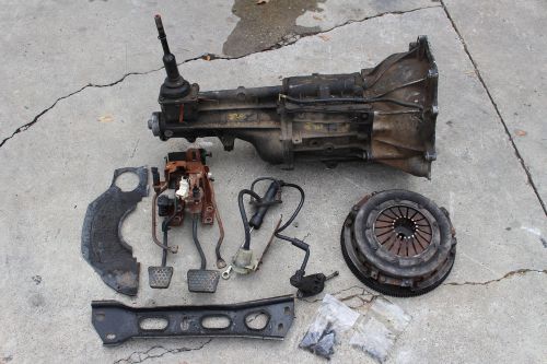 84-92 camaro/firebird 2.8l/3.1l t5 5 speed manual conversion kit used