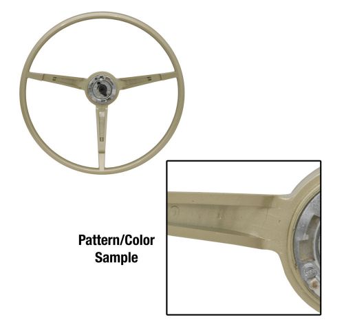 1967 ford mustang steering wheel standard ivy gold