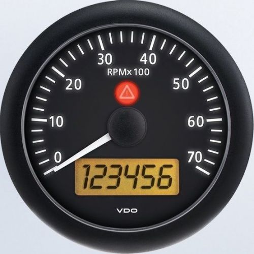 Vdo a2c53194881-s tachometer 7,000 rpm - viewline onyx