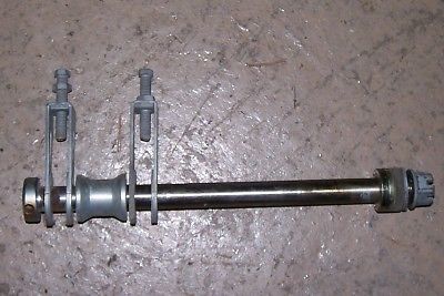 Rear axle chain tentioners xj550 yamaha xj 550 81