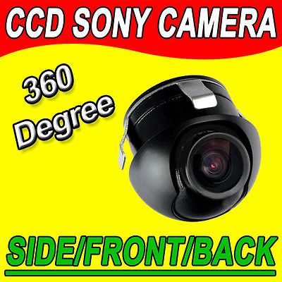 360° car front/side/rear/backup view reverse camera cam universal mini parking