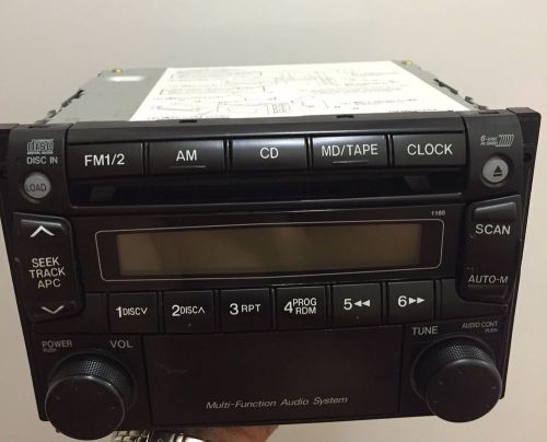 2004 2005 2006 6 disc in dash mazda 6 bose oem stereo ygfm031253