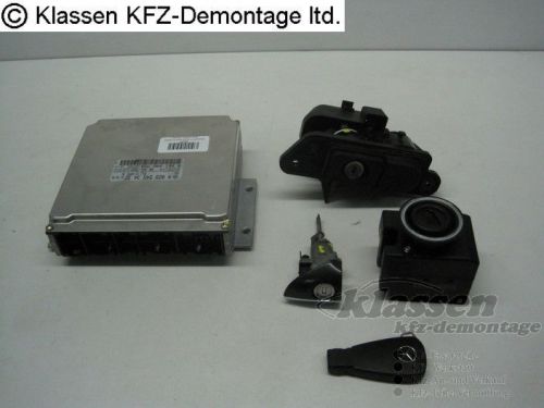 Keys set engine controller mercedes s-klasse w220 10.98- a0295453432