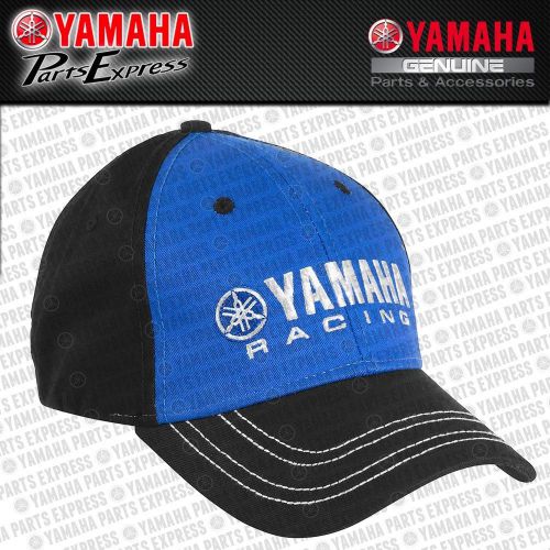 New genuine yamaha racing finish line hat cap yz wr yfz r1 r6 r3 crp-13hrc-bl-ns