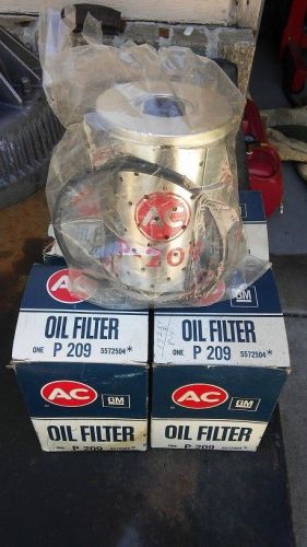 Ac delco oil filter p 209 (5 each) ford, mercury lincoln v-8 1946 thru 1953