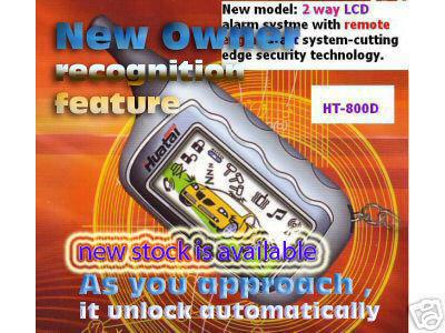 Car alarm remote start starter keyless entry ht800d gmc chevrolet audi acura bmw