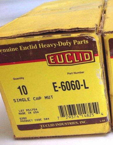 Euclid e 6060l 10 qty heavy-duty outer wheel disc wheel single cap nut