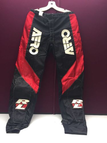Vintage redline bmx/motocross racing pants size 34