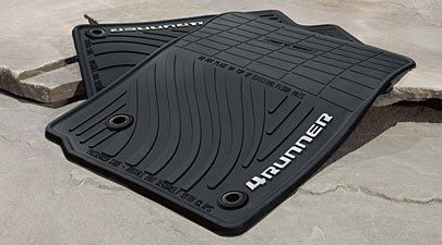 2013 2014 2015 2016 4runner floor mats rubber all weather toyota oem black 4pc