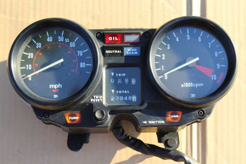 1980 honda cb750f super sport gauges speedometer tachometer instrument