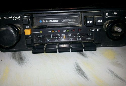 Blaupunkt cr-2001 vintage stereo am/fm cassette  bmw mercedes porsche jaguar vw