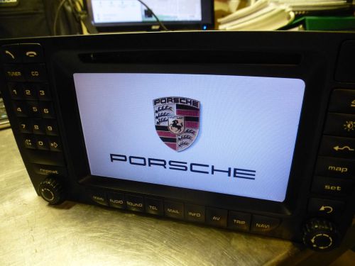Porsche cayenne oem navigation head unit - becker be 6693 pcm2.1 7l5.035.192c