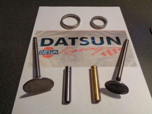 Datsun sss high performance kit  genuine nissan valves &amp; bronze valve guides