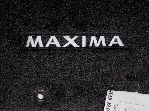 Nissan maxima (2004 to 2008) oem factory replacement carpeted floor mats - black