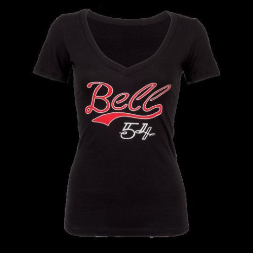 Bell powersports ladies freshman black short sleeve t-shirt